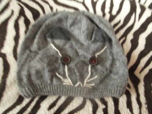 Bnwt alice hannah grey cat - grey,