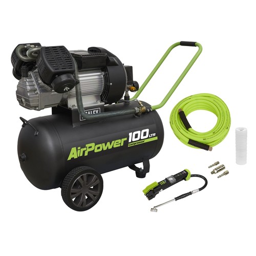 Sealey air compressor 100l - air,