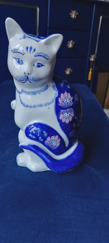 Vintage chinese lucky - chinese, blue