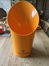 Large Veuve Clicquot Champagne Ice Bucket Orange