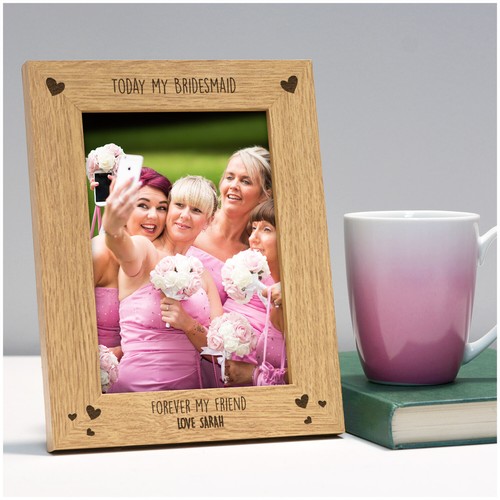 Today bridesmaid forever my - forever,