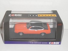 Corgi/ Vanguard  VA15401 Ford Capri Mk2 GHIA, 3.0 .SEBRING RED, new & sealed