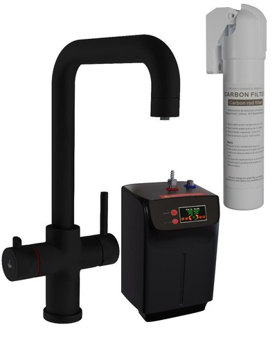 Black kitchen sink tap mono - tap,