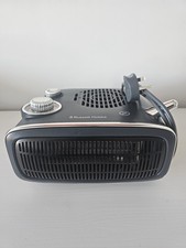 Russell Hobbs Fan Heater 1.8kW Black Retro Horizontal/Vertical 