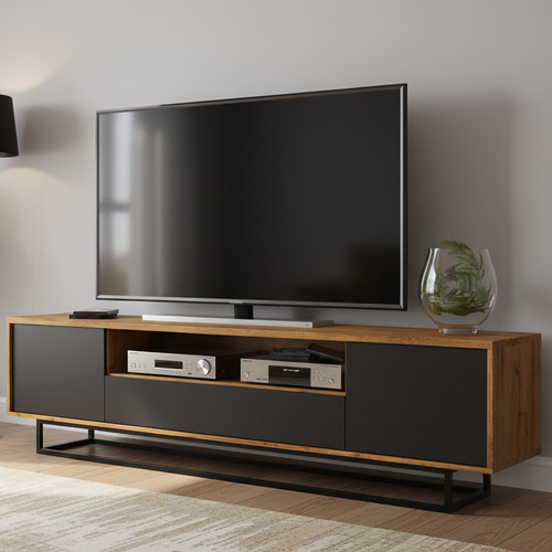 Unit sideboard stand oak - unit, tv