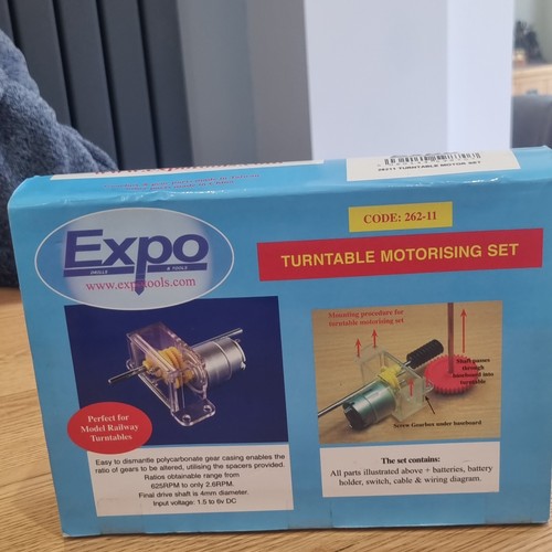 Turntable motorising kit - turntable,
