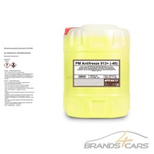 20L LITRE PEMCO ANTIFREEZE 913+ RADIATOR ANTIFREEZE RADIATOR FLUID (-40) YELLOW