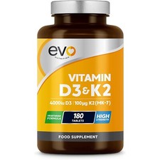 Vitamin D3 4000iu & Vitamin K2