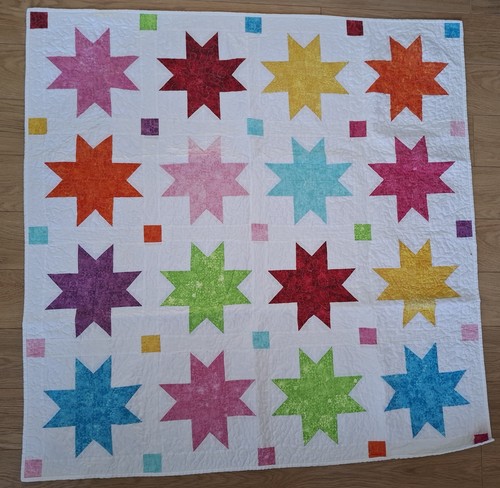 Handmade quilt stars and - handmade,