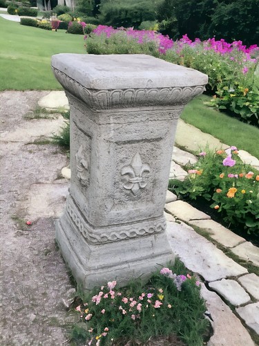 Fleur lis concrete - fleur, de