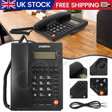 Corded Telephone Desk Landline Phone Loud Desktop House Phone for Seniors Caller