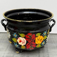 Barge Ware Black Enamel Tin