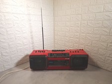 Sharp WQ-T282 Red Retro Stereo