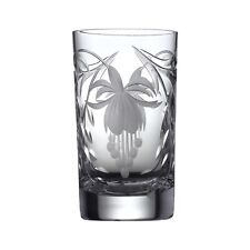 Royal BRIERLEY Crystal - FUCHSIA Cut - Highball Tumbler Glass / Glasses - 4 3/4"