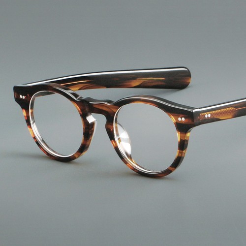 Retro hipster round acetate - hipster,