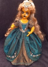OOAK Creepy Spooky Gothic Horror Porcelain Doll - Lady Mildew
