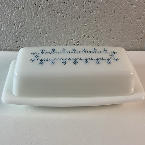Vintage pyrex butter - butter, dish