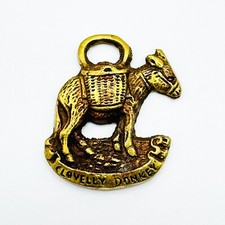 Vintage Brass Clovelly Donkey