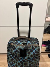 Orla Kiely wheeled suitcase