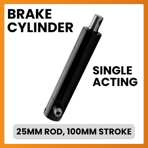 Hydraulic single acting brake - hydraulic,