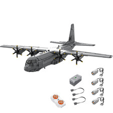 C-130J-30 SuperHercules Military Transport Aircraft 5413 Pieces for Aged 14+