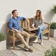 Wooden Garden Bench with