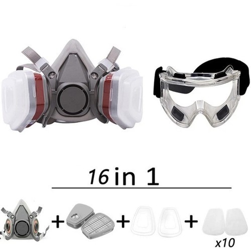Gas mask half - , face
