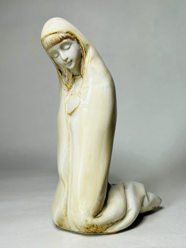 Vintage ceramic tan - ceramic,