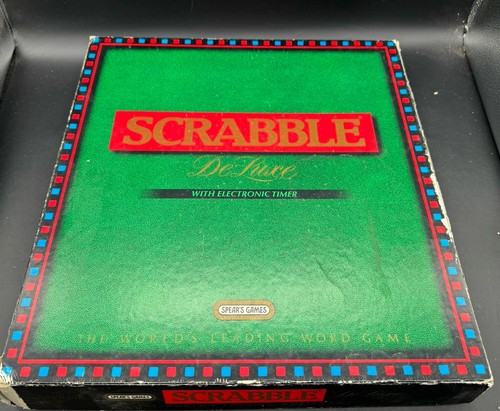 Scrabble deluxe board game - deluxe,