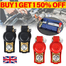 1Pair Leisure Battery Terminals Connectors Clamps Car Van Caravan Motorhome NEW