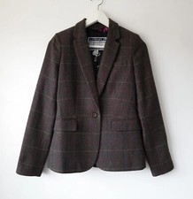 Joules Blazer Jacket Brown