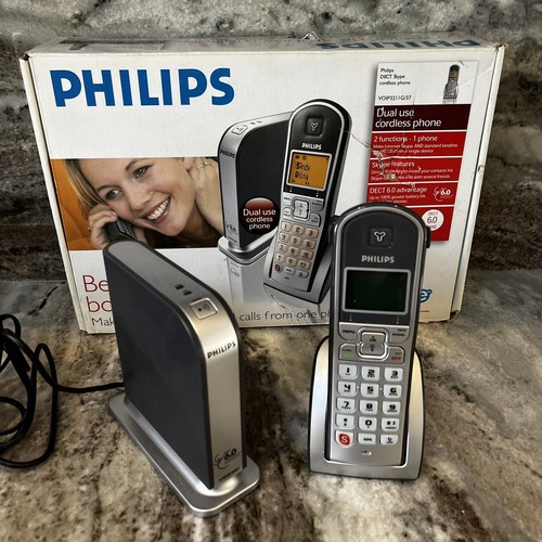 Phillips dect skype dual use - phillips,