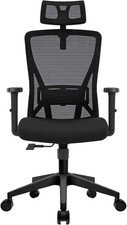 Durrafy Ergonomic Office Chair, Breathable Mesh High-back Desk Chair Swivel Comp