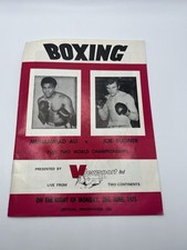 Vintage 1973 Boxing Programme