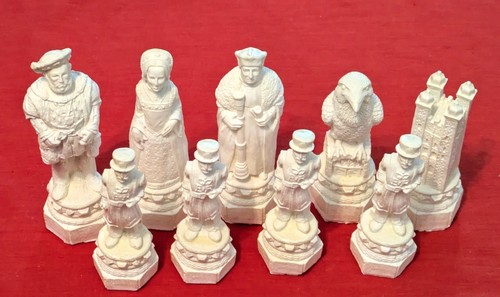London tower chess set - tower, latex