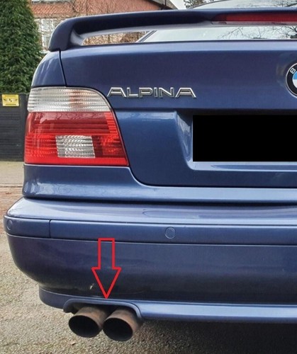 Bmw e39 alpina exhaust trim - alpina,