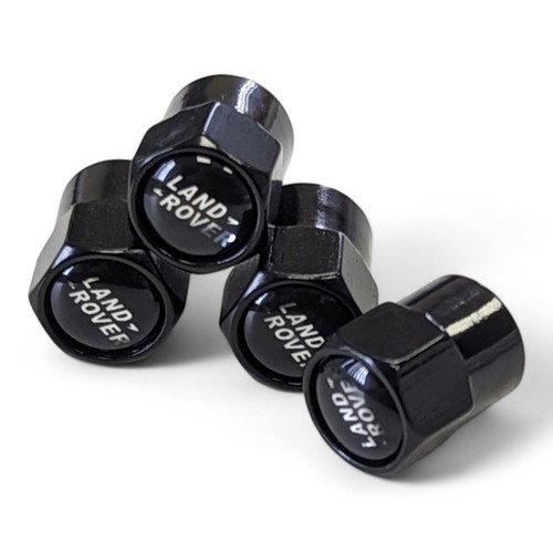 Black metal tire valve - valve, dust