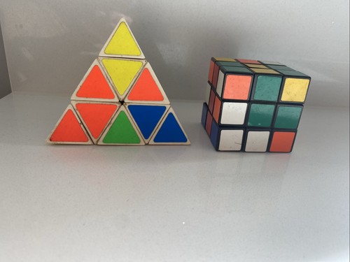 Rubics cube and pyramid twist - cube,