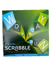 Travel SCRABBLE Game - Board Game  Mattel 2-4 Players New