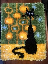 Atomic Cat Latch Hook Wool