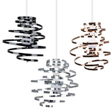 Modern Swirl Ceiling Light