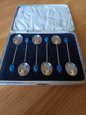 Art Deco Coffee Bean Spoons 6