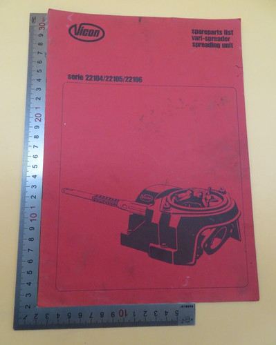 Vicon spareparts list - vicon,
