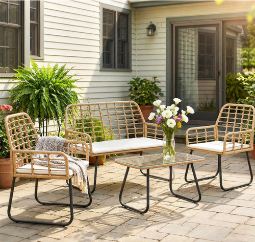 Rattan garden furniture - rattan, set