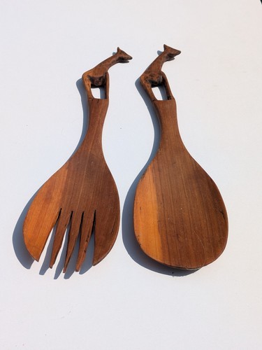 Hand carved african wooden - hand,