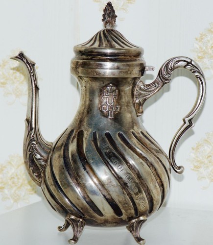 Antique faberge solid - antique, silver
