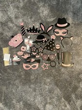 24Pcs Celebration Photo Booth Props Photography Party Decoration Selfie Kit