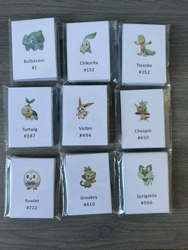 Pre cut pokemon pokedex - pokemon,