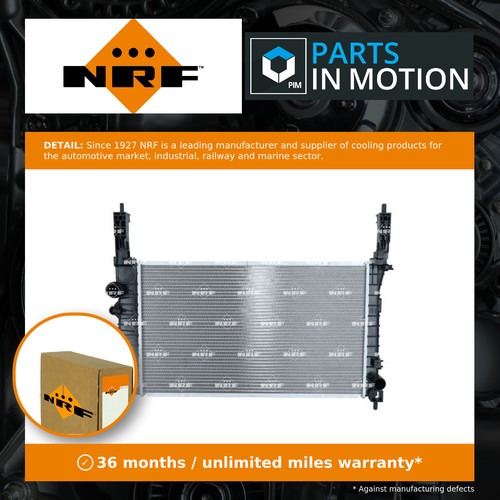 Radiator fits vauxhall - fits,