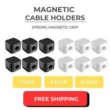 Magnetic Cable Holder Clips